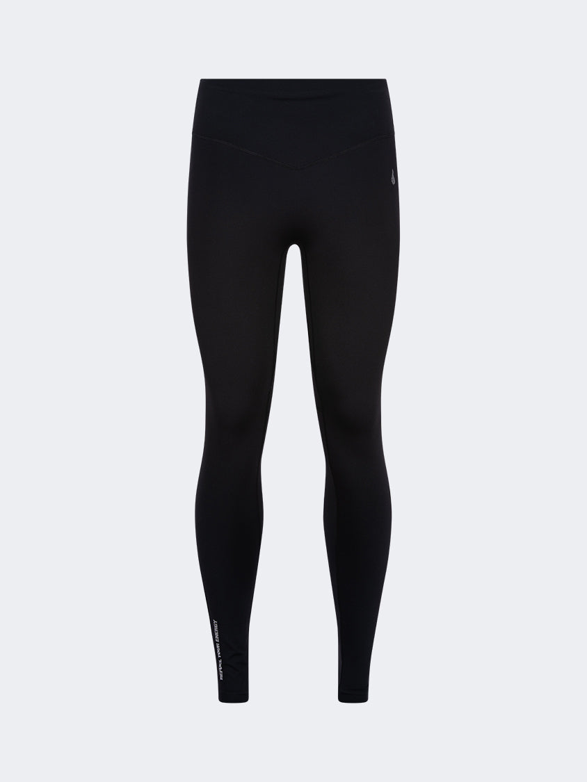 Oil And Gaz Sporty Women Training Tight Black