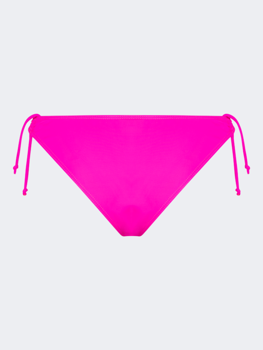 Oil And Gaz Comfortable Women Beach Tie Side Bottom Fushia