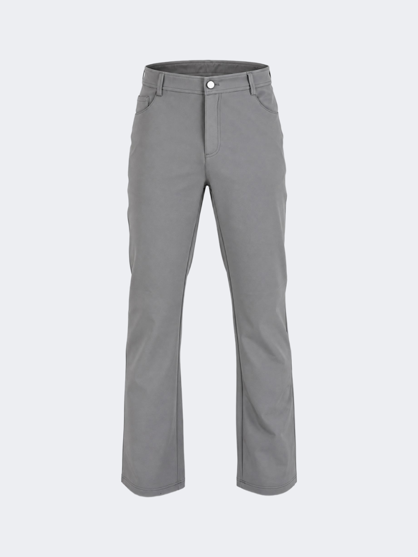 Oil &amp; Gaz Classic Men Lifestyle 5 Pockets Pant Grey