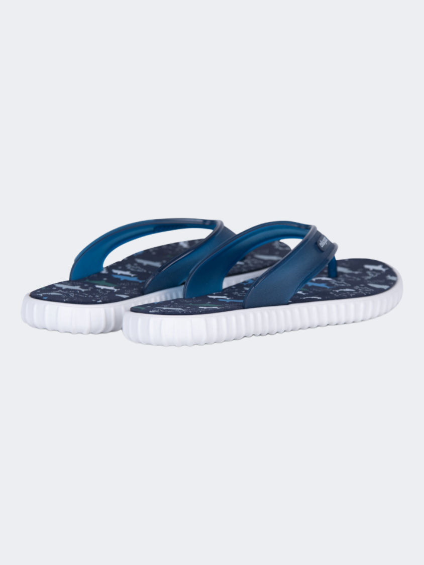 Oil And Gaz Comfy Kids Beach Flip-Flop Slipper Navy