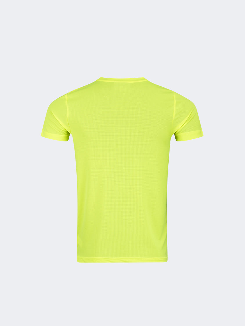 Oil And Gaz Lightweight Men Multisport T-Shirt Yellow Fluo