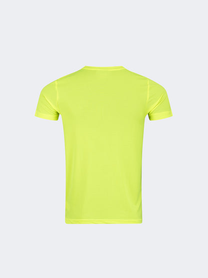 Oil And Gaz Lightweight Men Multisport T-Shirt Yellow Fluo