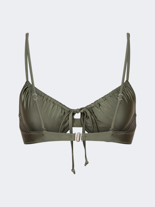 Oil & Gaz Comfortable Women Beach Olive