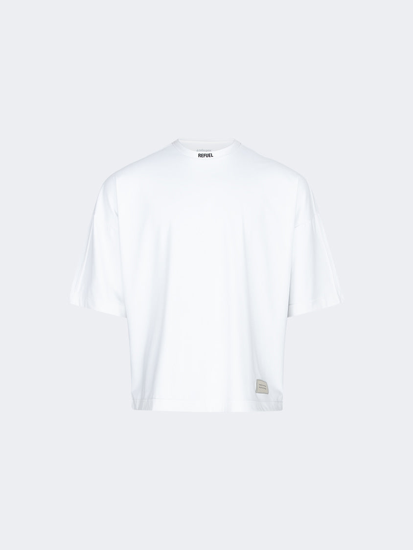 Oil And Gaz Oversized Unisex Lifestyle T-Shirt White