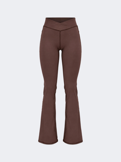 Oil &amp; Gaz Flared Women Lifestyle Tight Brown