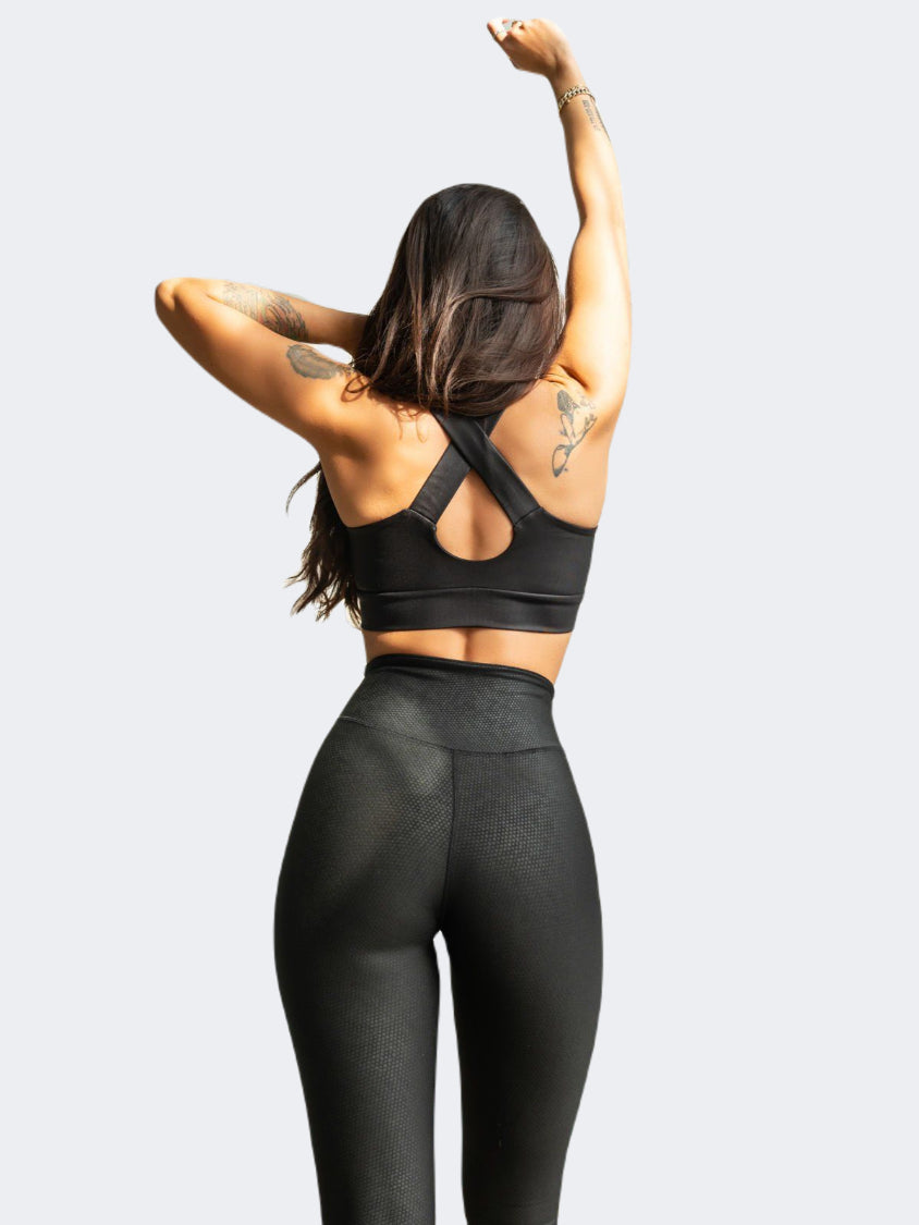 Oil And Gaz Active Women Lifestyle Tight Black