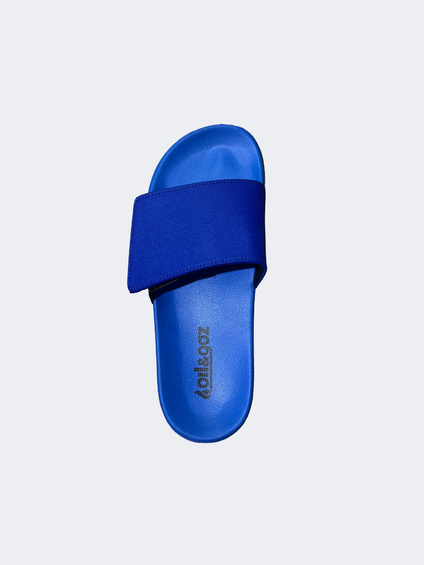 Oil And Gaz Open Slide Men Lifestyle Slippers Blue