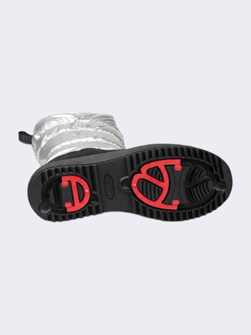 Oil &amp; Gaz After Ski Women Skiing Boots Silver