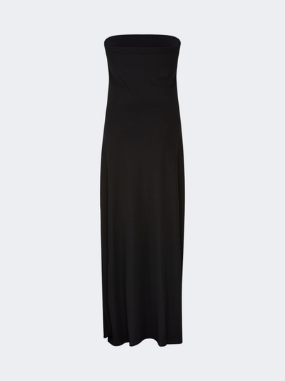 Oil&amp;Gaz Stylish Women Lifestyle Strapless Dress Black