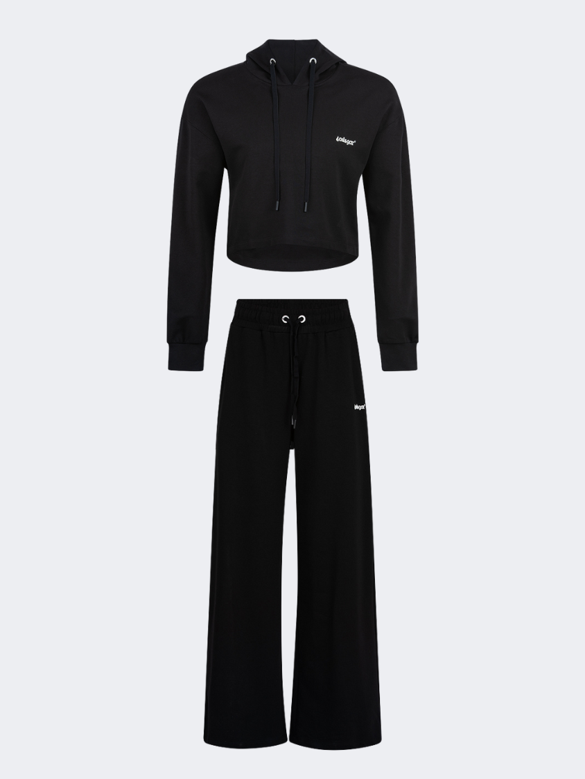 Oil And Gaz Stylish Women Lifestyle Suit Black