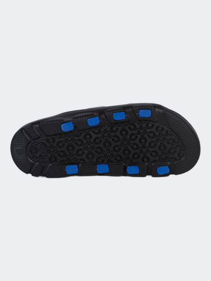 Oil And Gaz Relaxed Kids Beach Slide Black/Blue