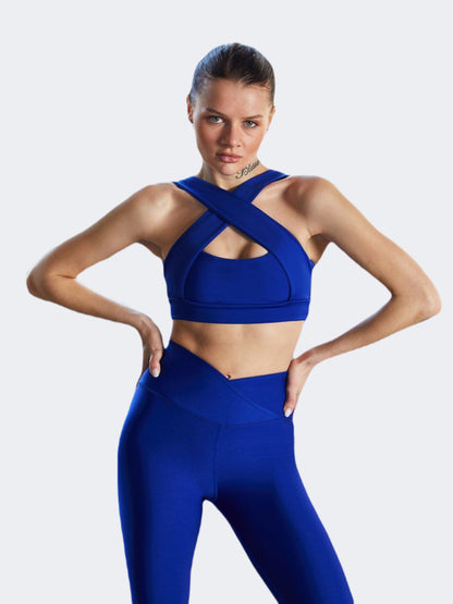 Oil And Gaz Active Women Lifestyle Tight Blue