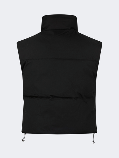 Lc-K2426 Women Puffer Vest Blk