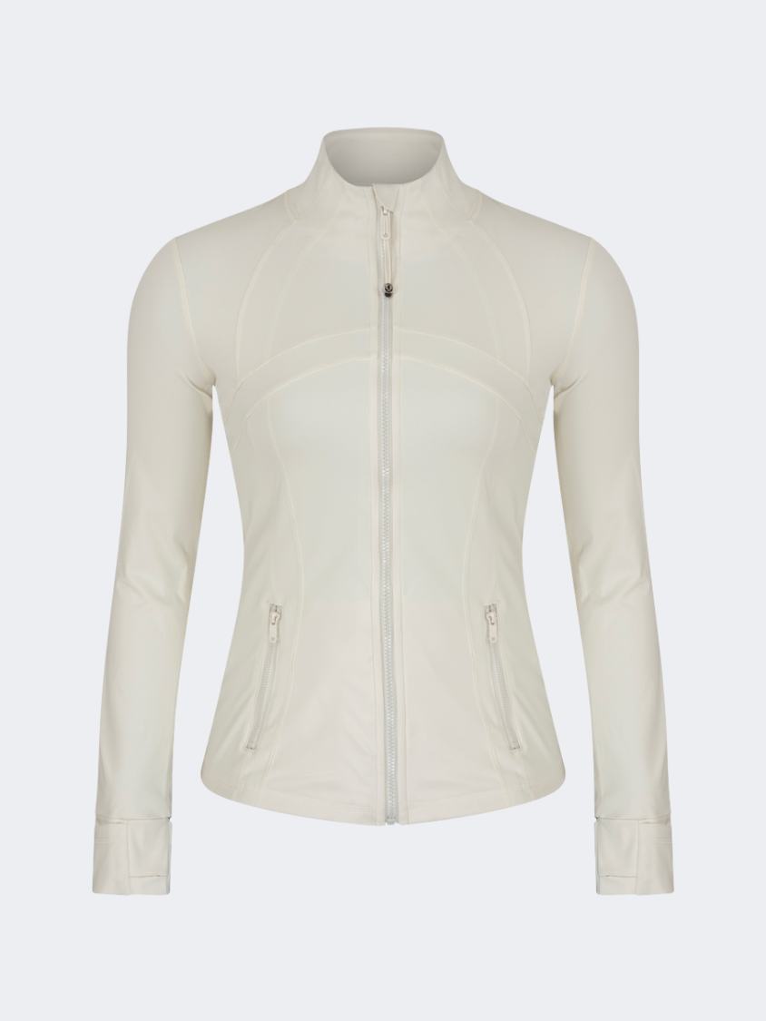Oil&Gaz Lightweight Women Lifestyle Jacket White