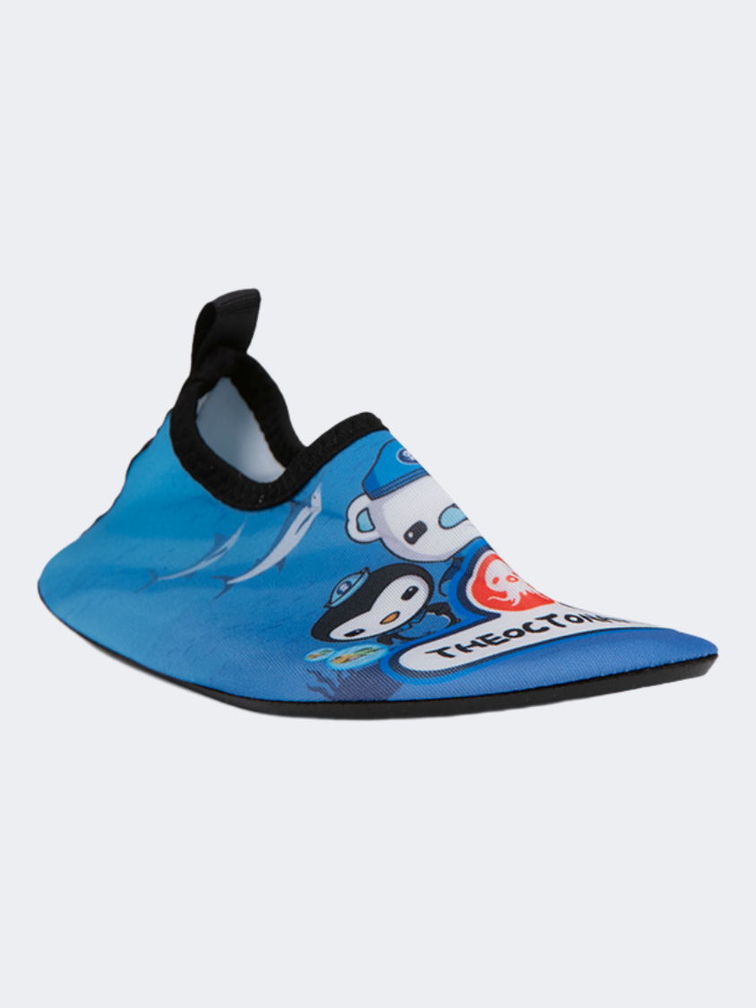 Oil And Gaz Protective Kids Beach Aqua Shoes Blue