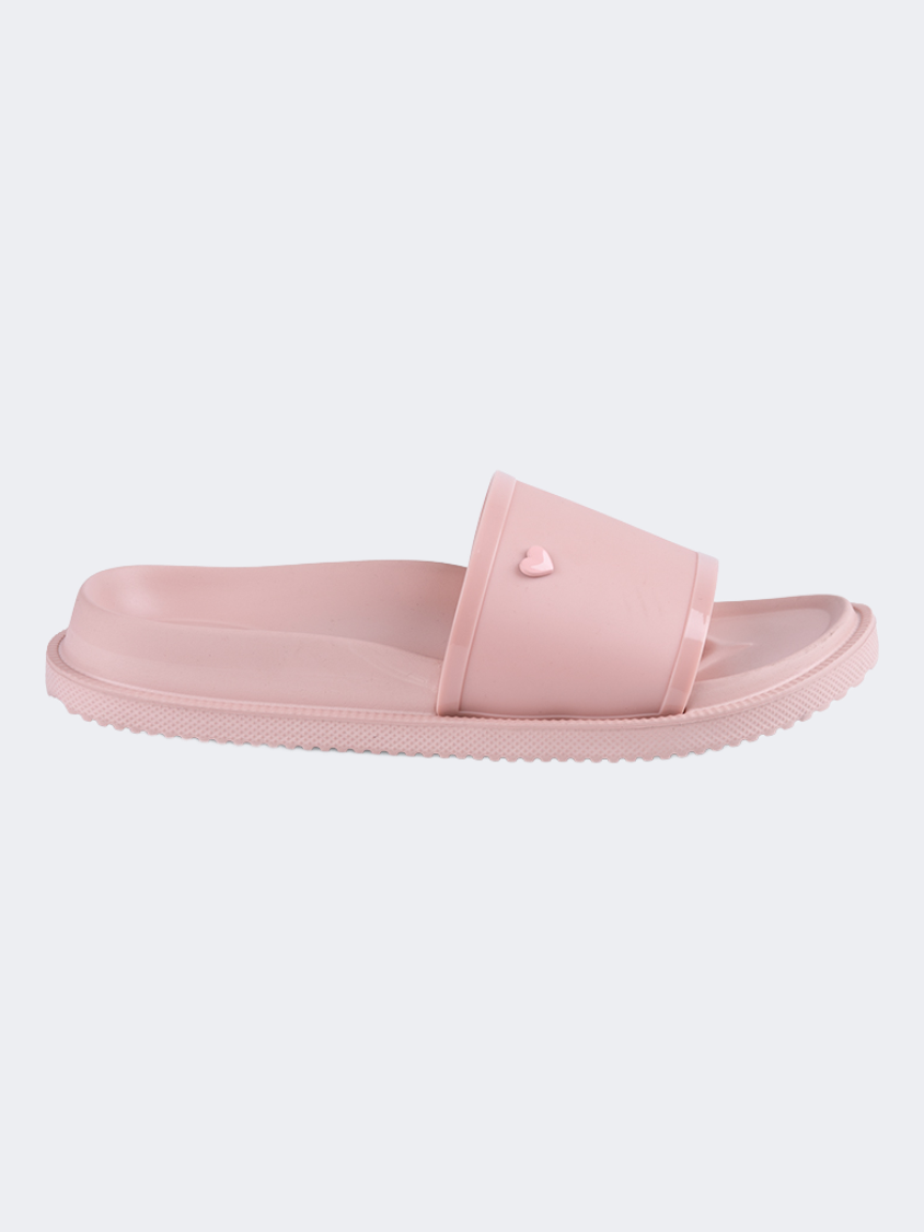Oil&amp;Gaz Comfortable Women Lifestyle Slide Beige