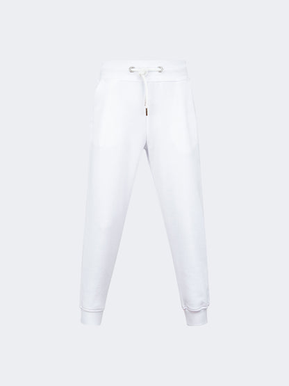 Oil And Gaz Cuffed Kids-Girls Lifestyle Pant White