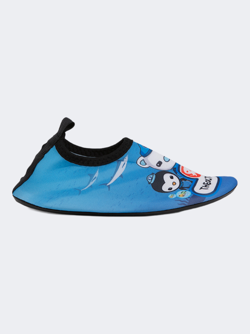 Oil And Gaz Protective Kids Beach Aqua Shoes Blue