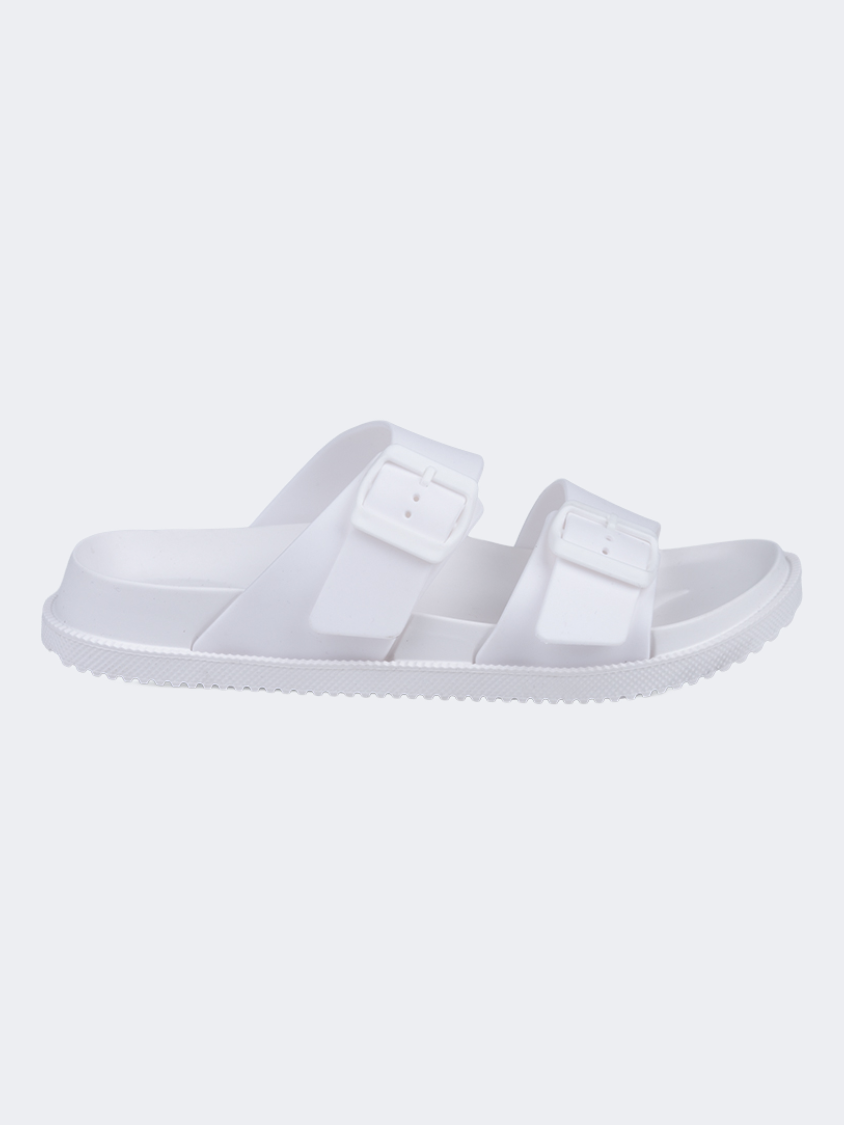 Oil&amp;Gaz Comfortable Women Lifestyle Slide White
