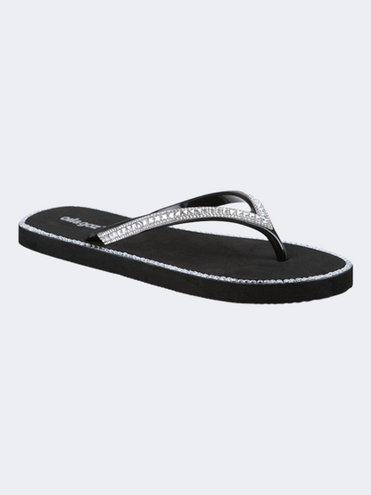 Oil&amp;Gaz Comfortable Women Lifestyle Slipper Black