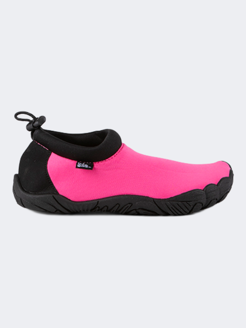 Oil And Gaz Slip-On Kids-Girls Beach Aqua Shoes Fuchsia