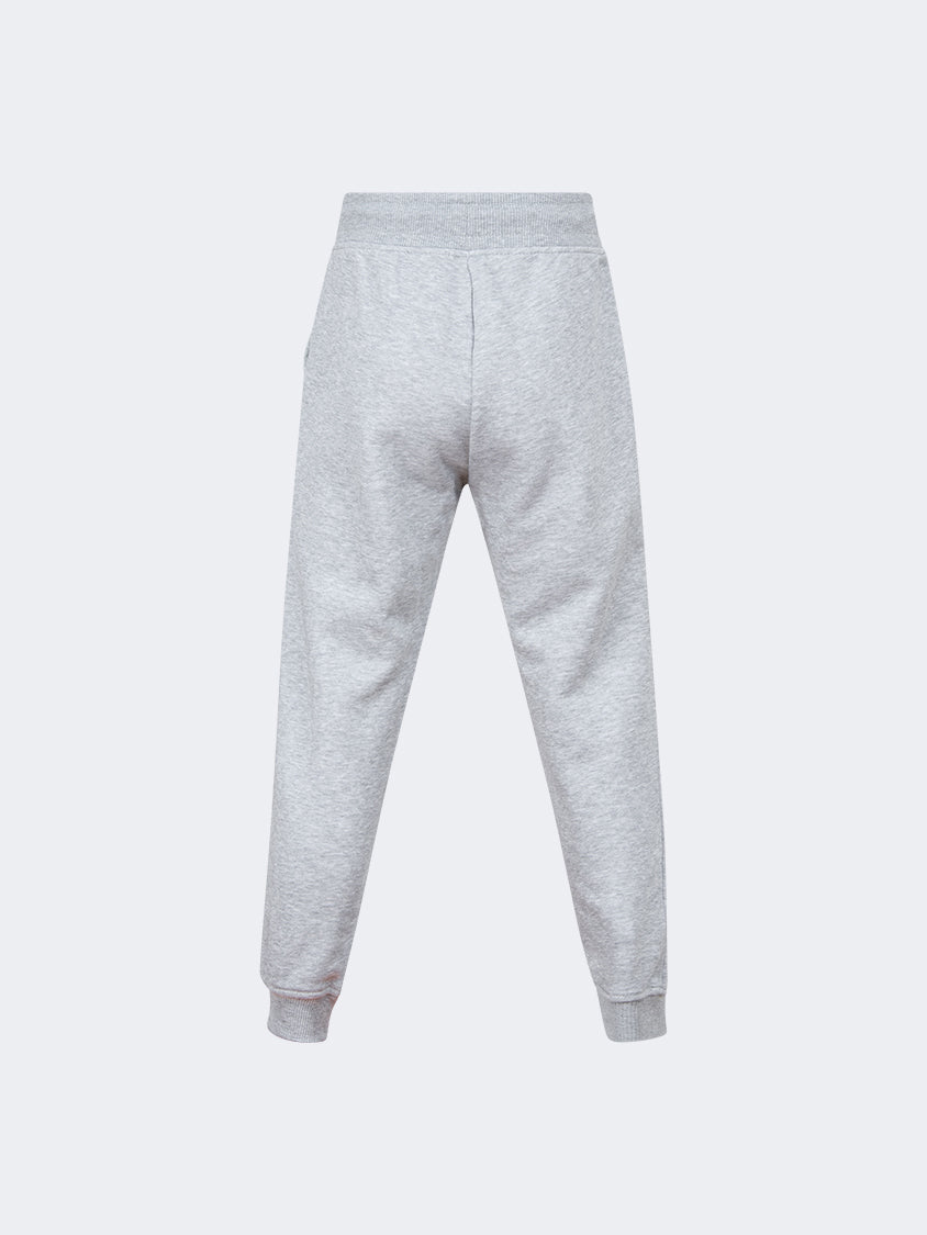 Oil And Gaz Cuffed Kids-Boys Lifestyle Pant Grey Chine