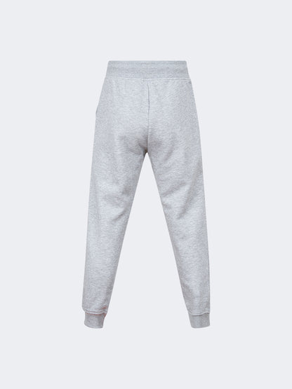 Oil And Gaz Cuffed Kids-Boys Lifestyle Pant Grey Chine