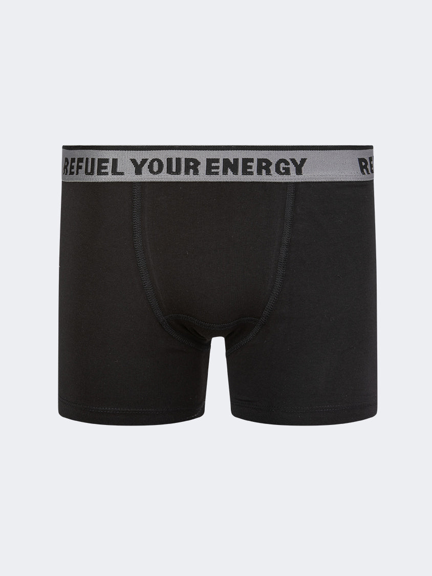 Oil And Gaz Lycra Men Underwear Black