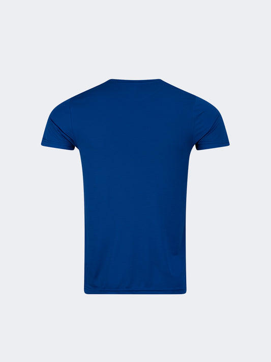 Oil & Gaz Lightweight Men Multisport T-Shirt  Royal Blue