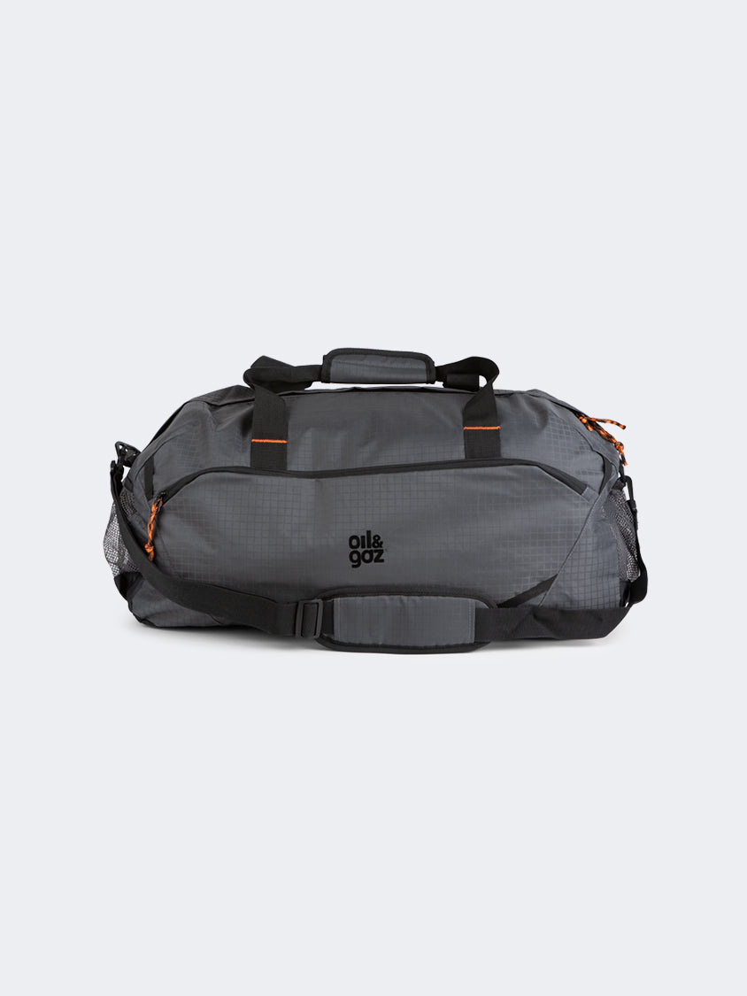 Oil And Gaz Functional Unisex Training Duffle Bag Grey
