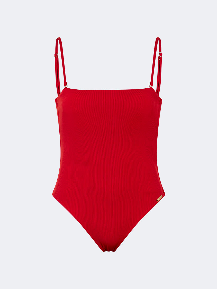 Oil And Gaz Modern Women Beach Monokini Red