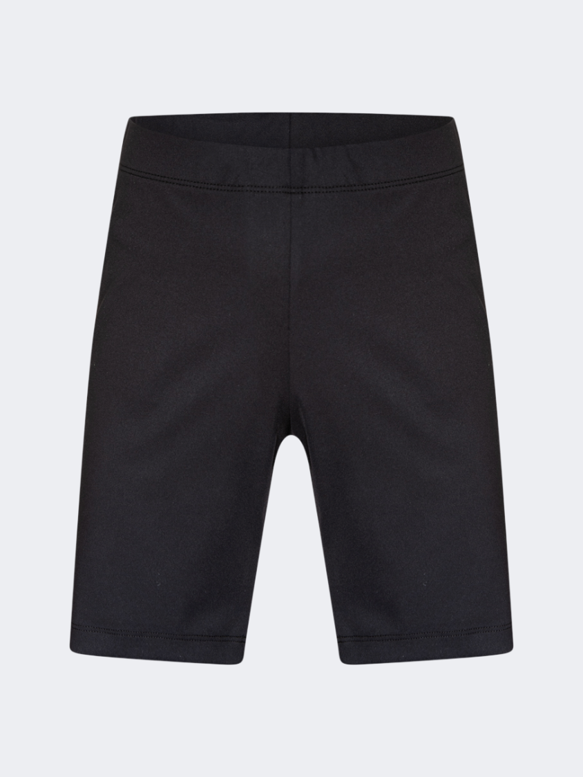 Oil&amp;Gaz Durable Kids-Girls Lifestyle Biker Short Black