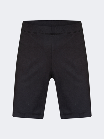 Oil&amp;Gaz Durable Kids-Girls Lifestyle Biker Short Black