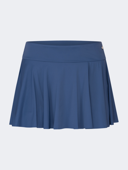 Oil And Gaz Flexible Women Beach Skirt Navy