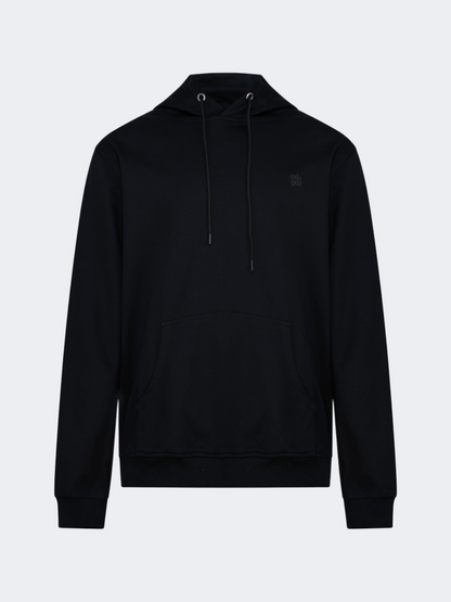 Oil And Gaz Big Size Men Lifestyle Hoody Black