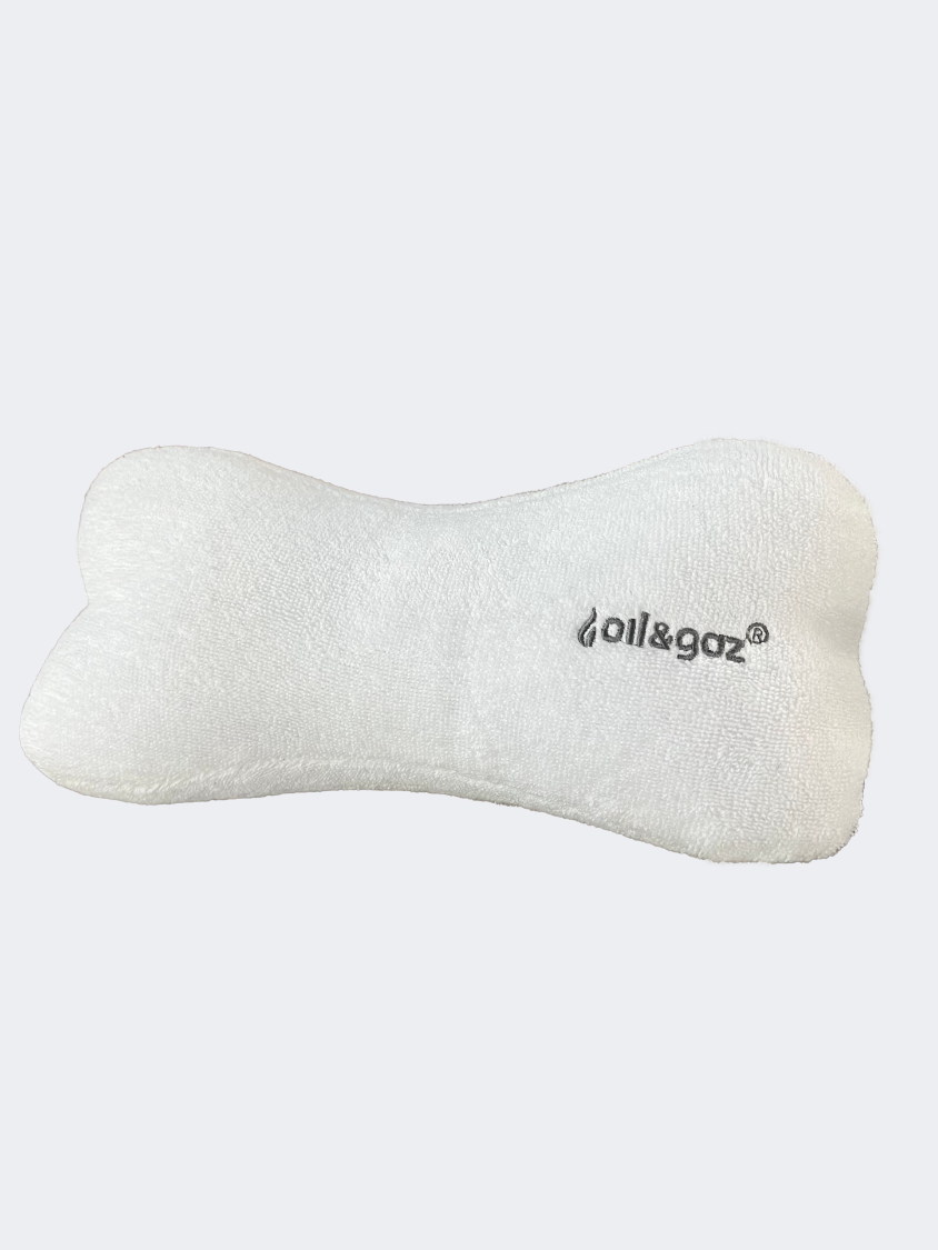 Oil And Gaz Bone Unisex Beach Pillows White