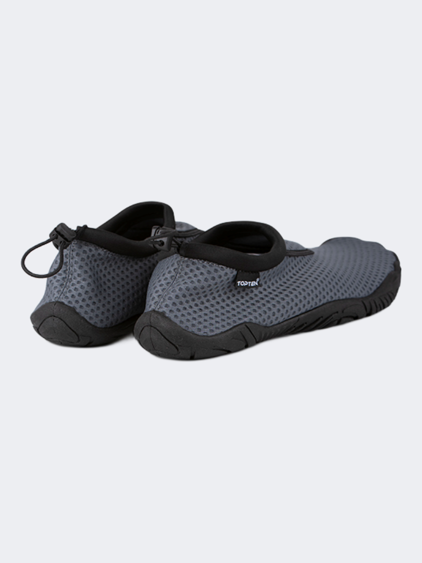Top Ten Slip-On Men Beach Aqua Shoes Grey