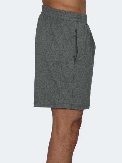 Oil And Gaz Long Cut Men Lifestyle Short Grey