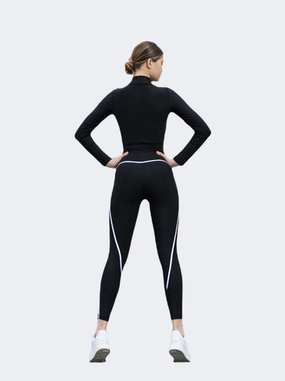 Oil And Gaz Active Women Lifestyle Tight Black