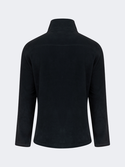 Oil&amp;Gaz Soft Men Skiing Full Zip Fleece Black