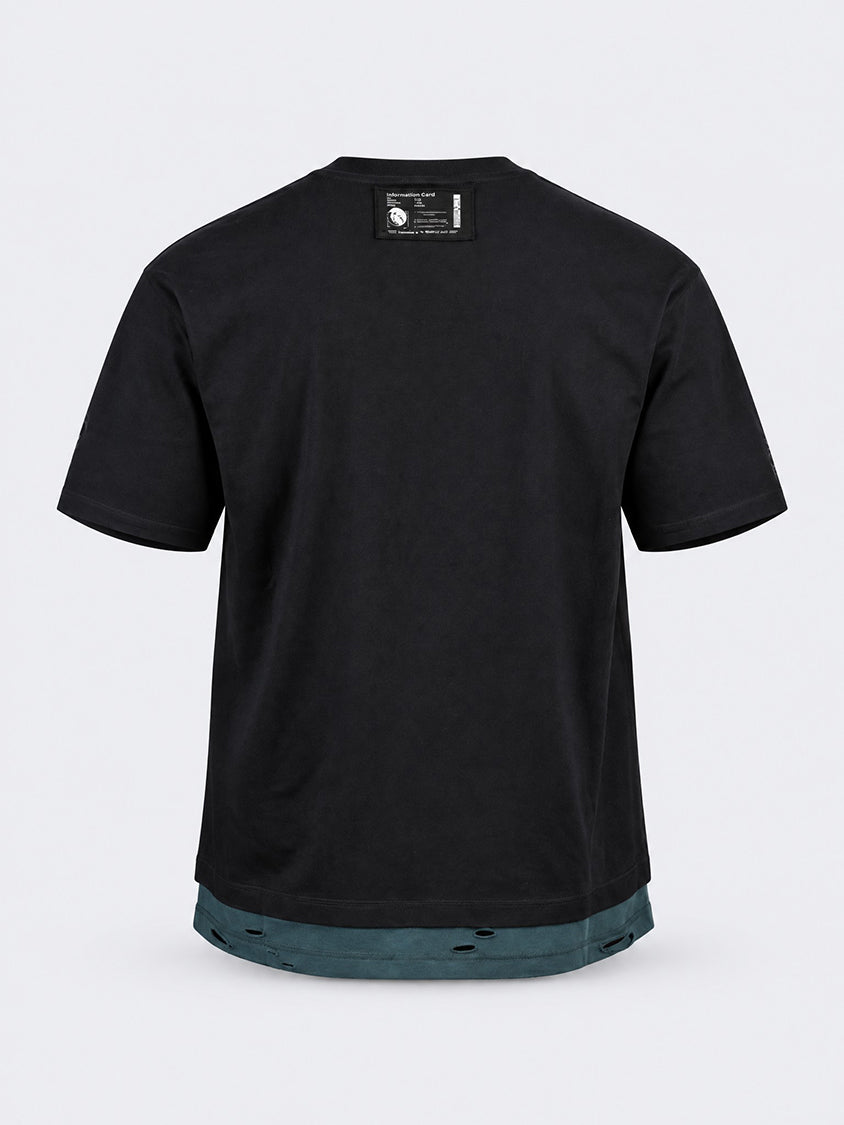 Oil &amp; Gaz Elevated Men Lifestyle T-Shirt  Black