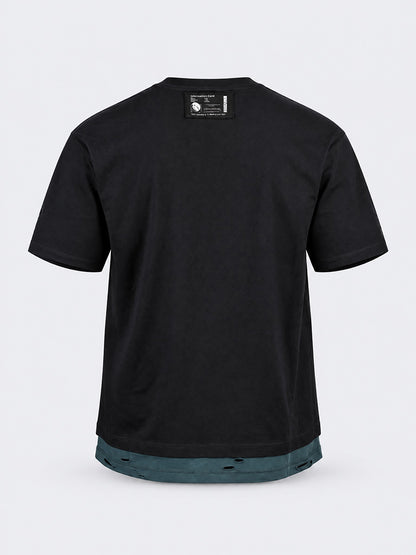 Oil &amp; Gaz Elevated Men Lifestyle T-Shirt  Black