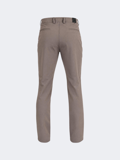 Oil &amp; Gaz Lightweight Men Lifestyle  Chino Pant Brown