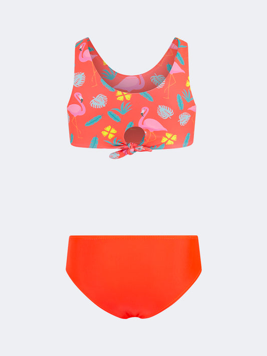 Oil & Gaz Cute Kids-Girls Beach Bikini Set Pink