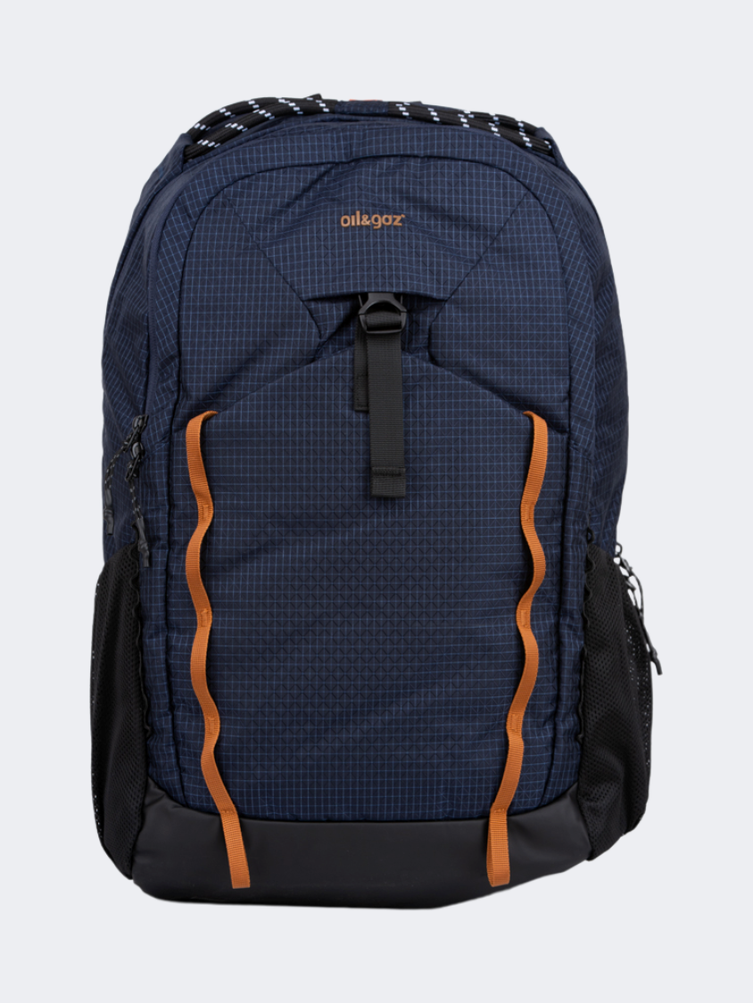 Oil &amp; Gaz Functional Unisex Lifestyle Back Pack Navy/Orange