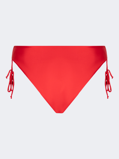 Oil And Gaz Comfortable Women Beach Tie Side Bottom Red