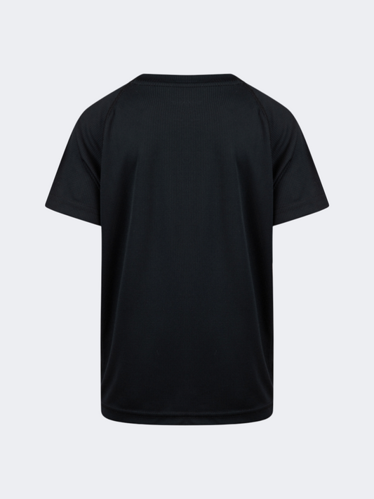 Oil & Gaz Durable Kids Multisport T-Shirt Black