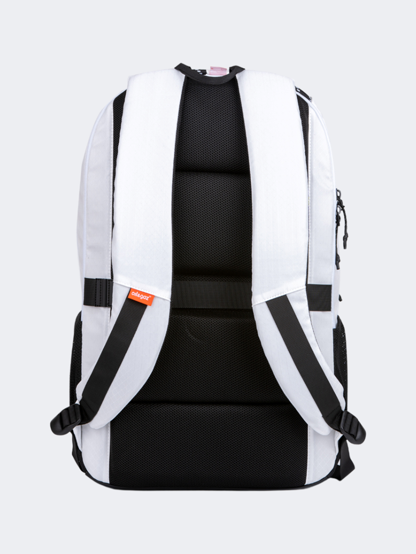 Oil &amp; Gaz Functional Unisex Lifestyle Back Pack White/Orange
