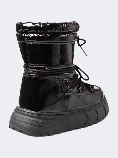 Oil &amp; Gaz After Ski Kids Skiing Boots Black