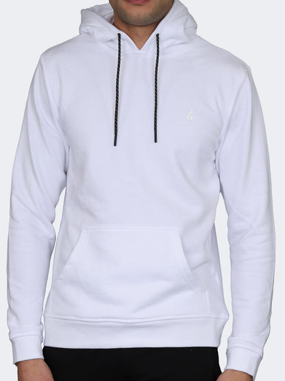 Oil And Gaz Plain Men Lifestyle Hoody White